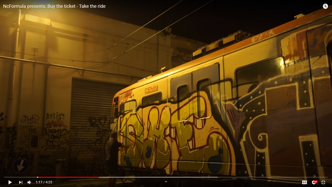 Catania metro graffiti nc formula